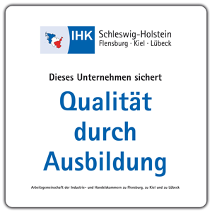 IHK-Siegel - Qualität durch Ausbildung